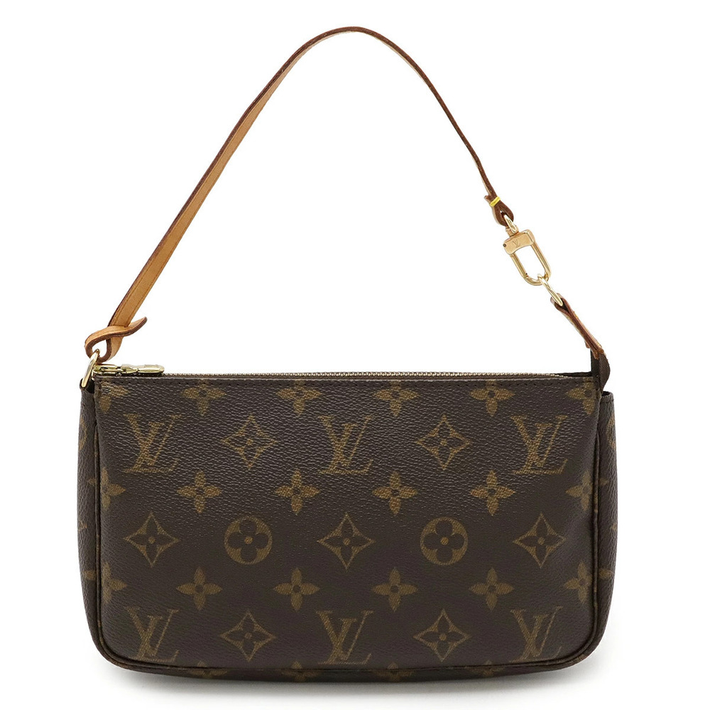LOUIS VUITTON Monogram Pochette Accessoires Accessory Pouch Clutch Handbag Bag